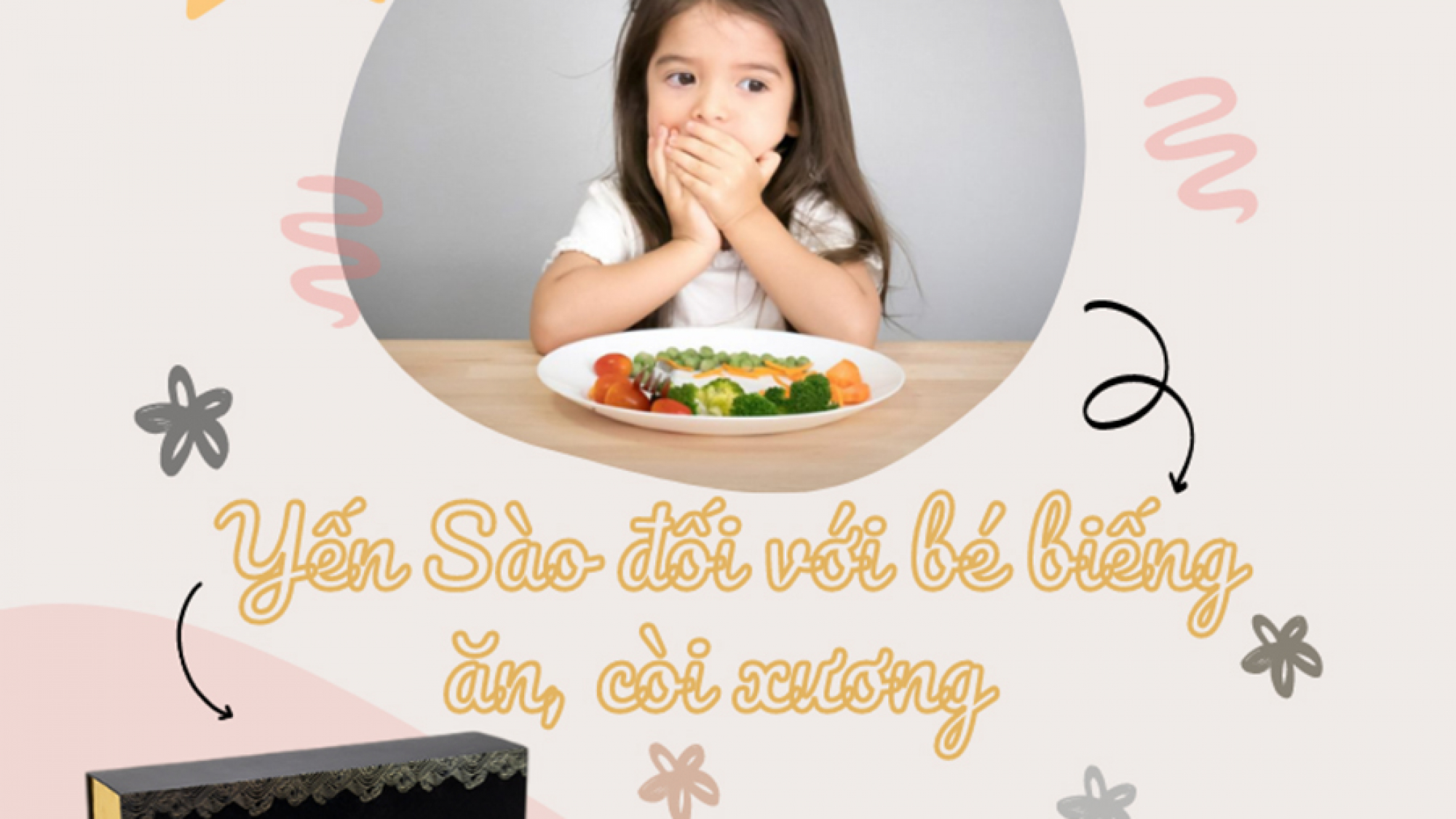 Yến sào đối với bé biếng ăn còi xương-Yensaovinhphuoc.vn