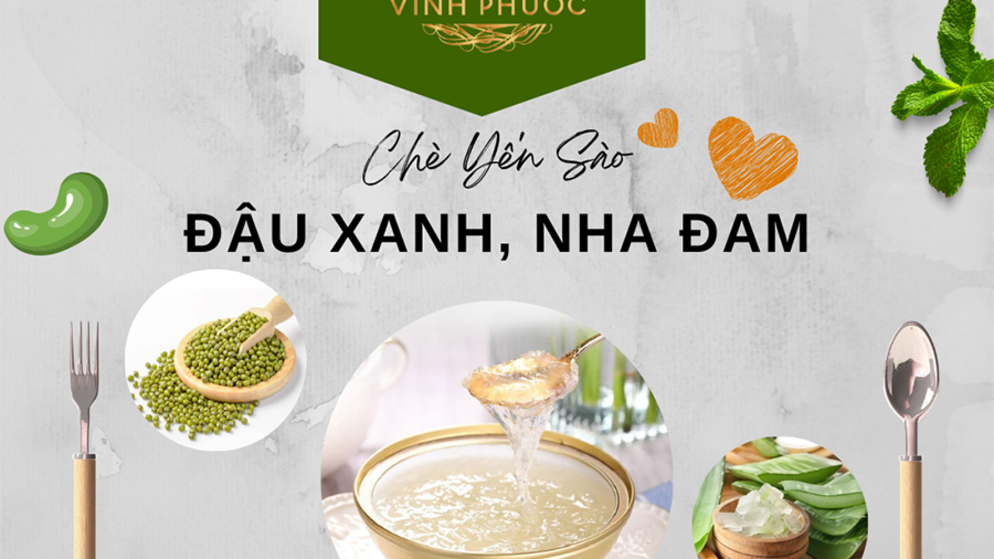 Chè Yến Sào Đậu Xanh, Nha Đam - yensaovinhphuoc.vn