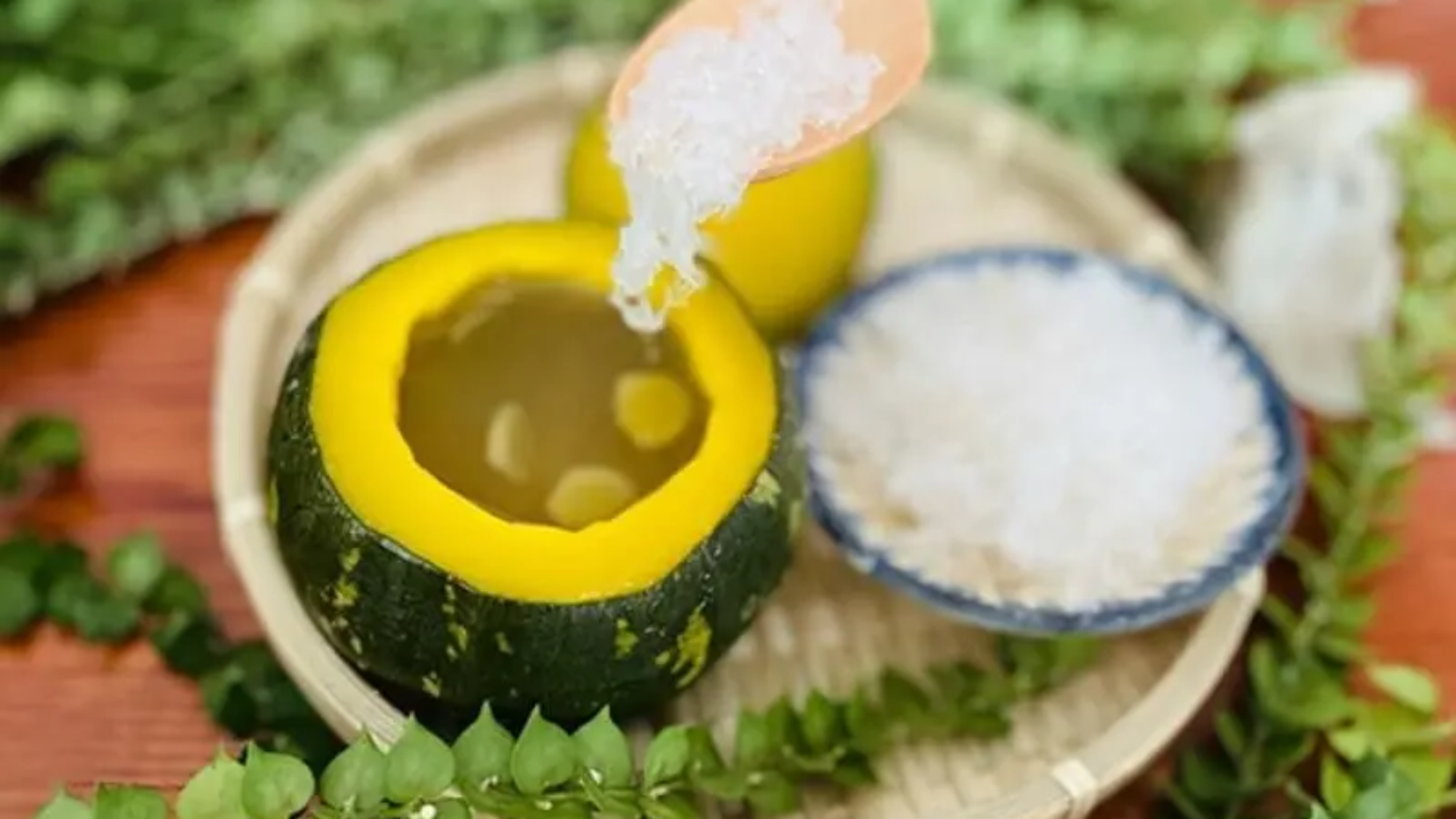 yến chưng bí đỏ